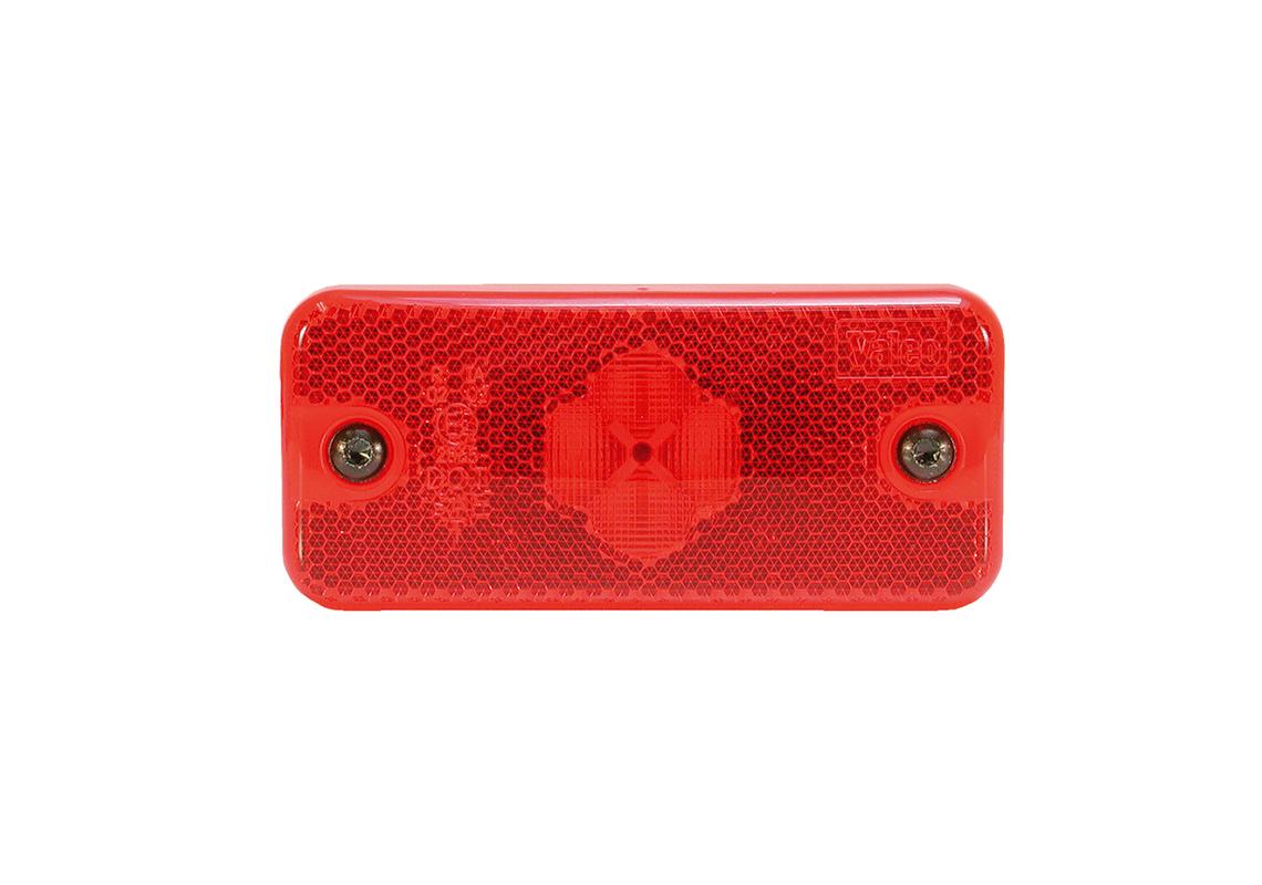 Rear position lamp LED 24V red 